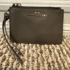 Marc Jacobs Dark Brown Leather Pouch